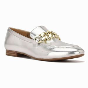 Nine West Chain Slip-On Loafers - Silver - Ireland (MU2758016)